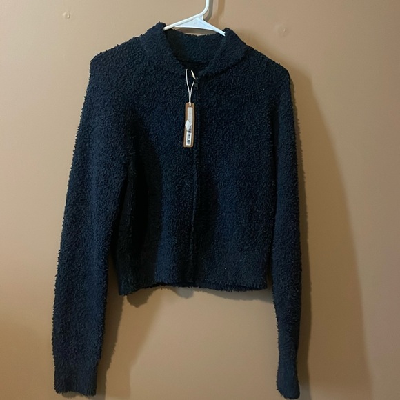 Skims Cozy Crop Zip Hoodie - Picture 2 of 5